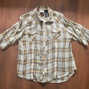 Harley Davidson women’s button up shirt